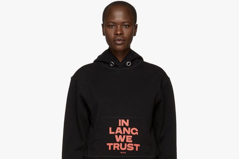 Helmut lang in hot sale lang we trust