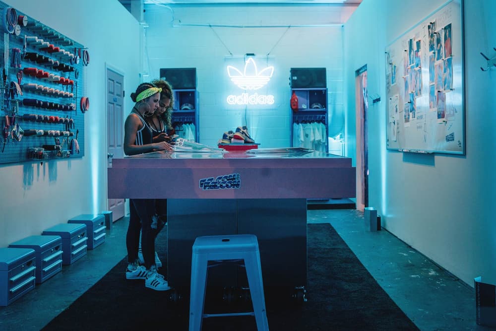 Inside Kylie Jenner x adidas Falcon Launch Party | HYPEBAE