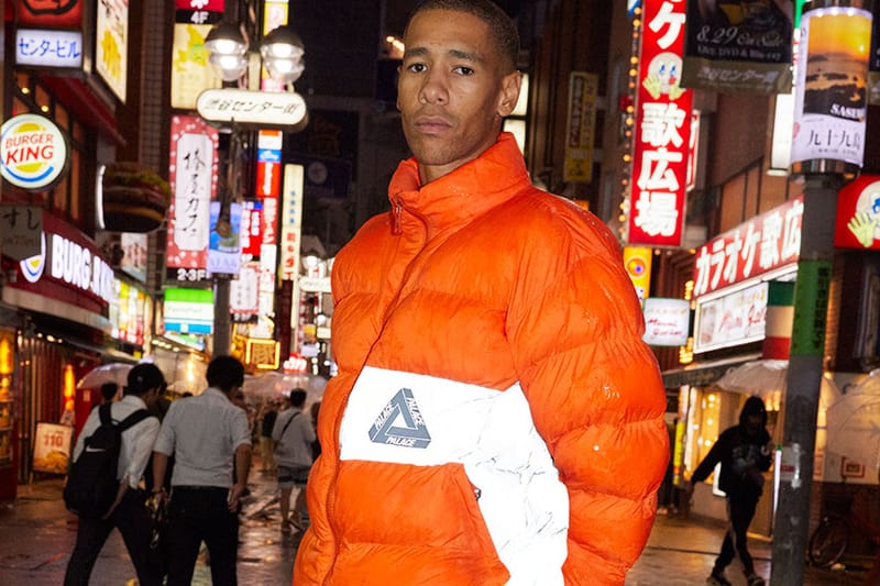 Palace clearance orange jacket