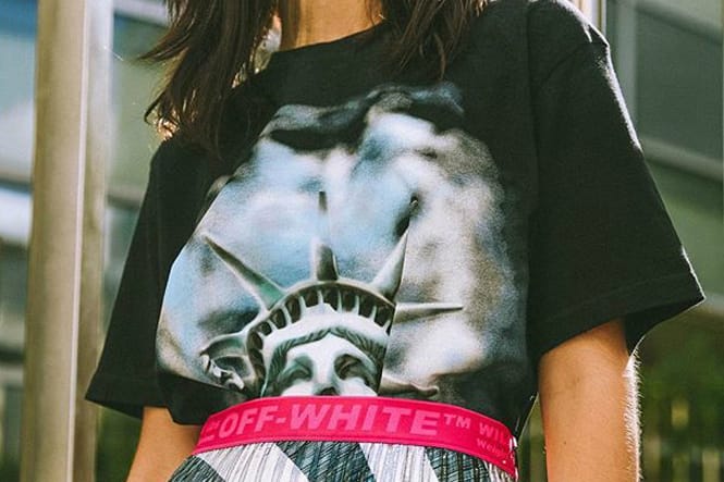 Off white cheap medusa shirt