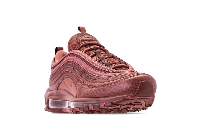 Nike air max 97 outlet trainers in metallic mahogany