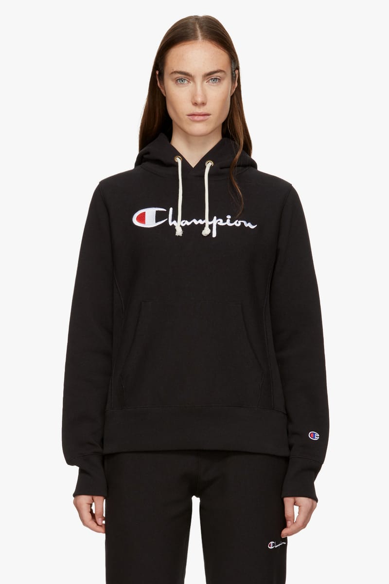 Champion sweater logo on sale all over 2018