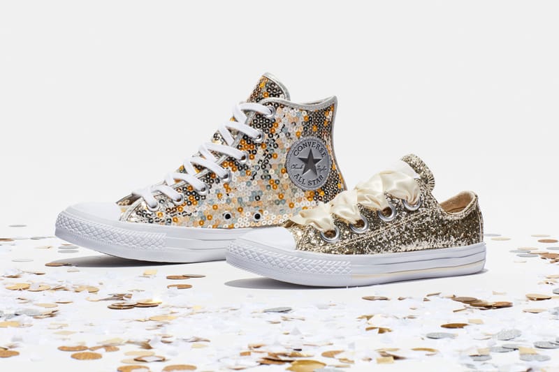 Glitter deals sequin converse