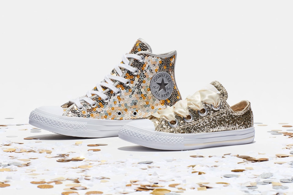 Converse's Glitter & Sequin Chuck 70 and All Star Hypebae