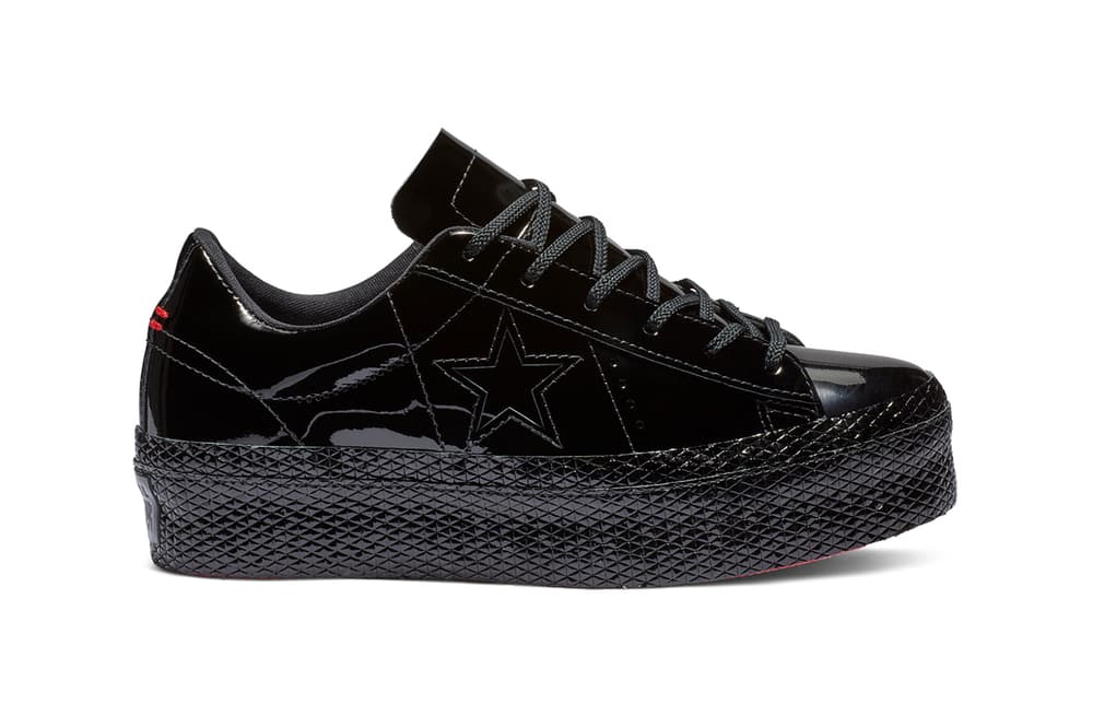 converse red patent leather