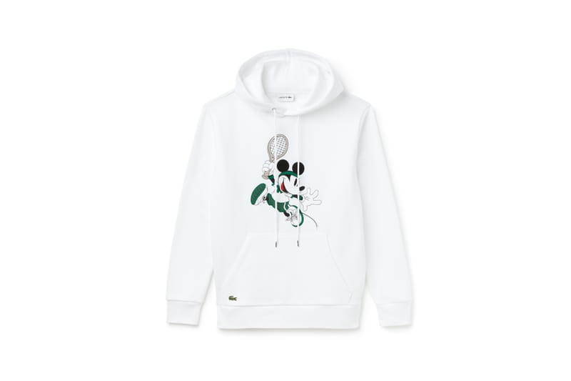 Lacoste mickey tennis store hoodie