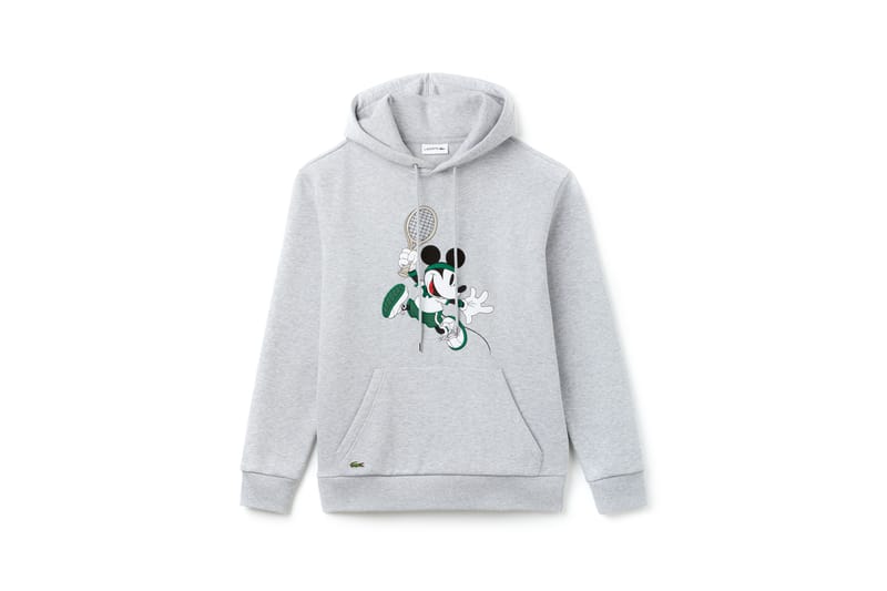 Lacoste mickey mouse hoodie on sale sweatshirt