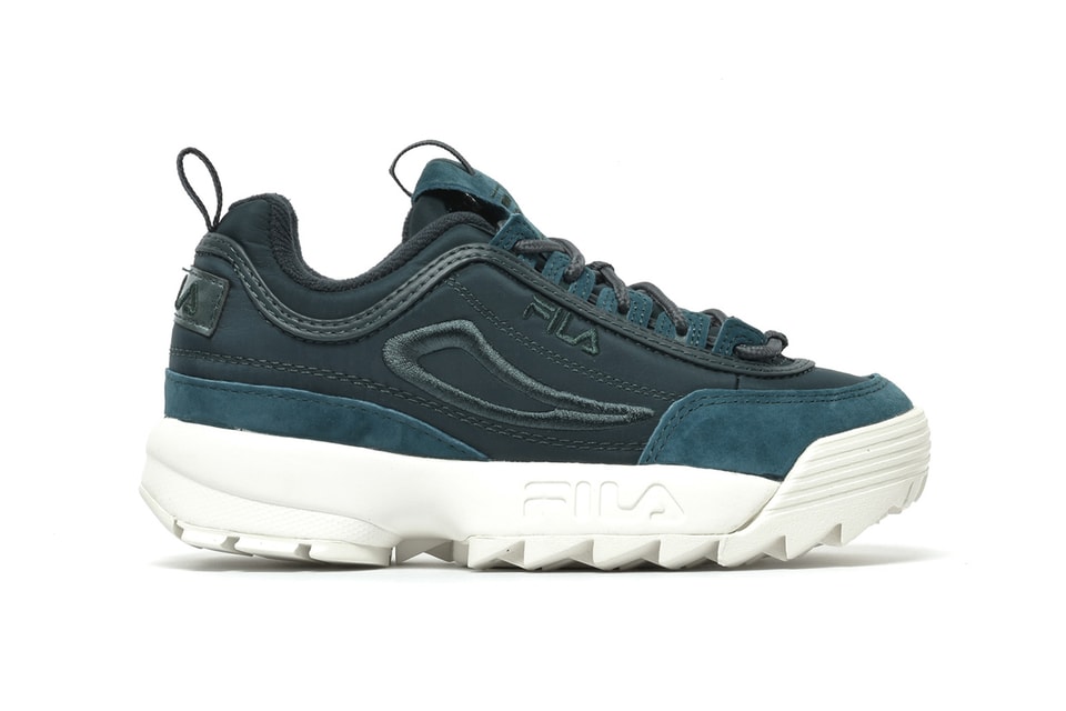 fila disruptor 2 lime green