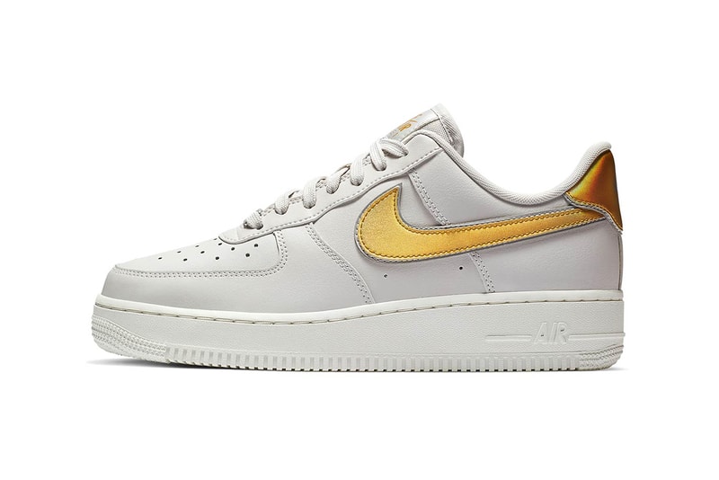 Nike Releases Air Force 1 Low With Metallic Swoosh | Hypebae
