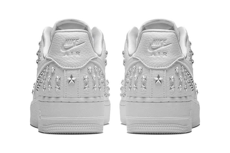 studded air force ones womens
