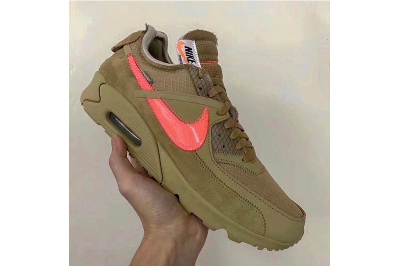 nike air max off white desert ore