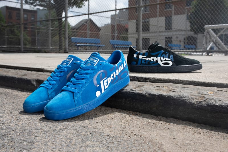 Puma suede store x pepsi