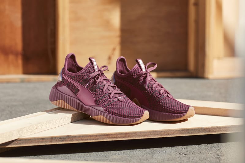 Purple puma shoes 2018 hotsell