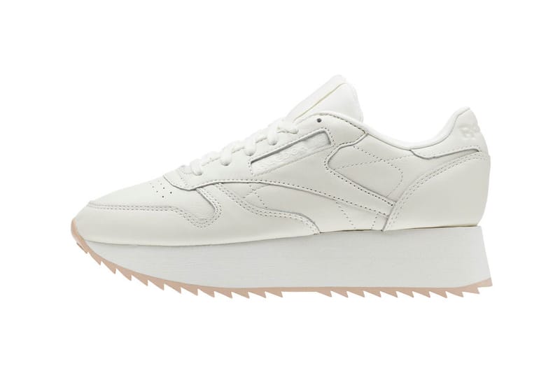 Chunky sales white reeboks