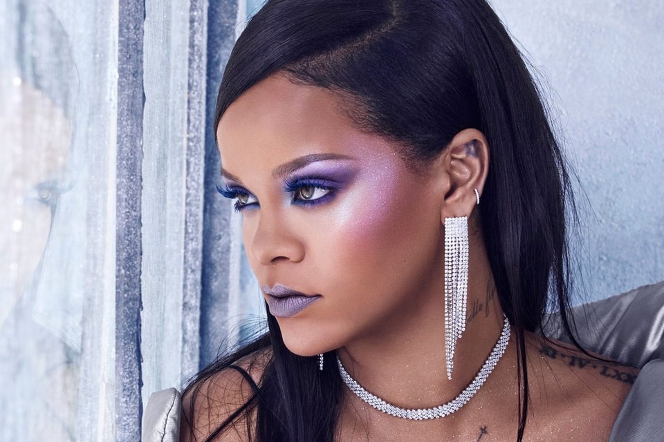 rihanna highlighter palette