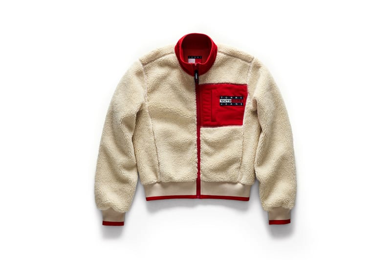 Tommy jeans outdoors sherpa bomber new arrivals