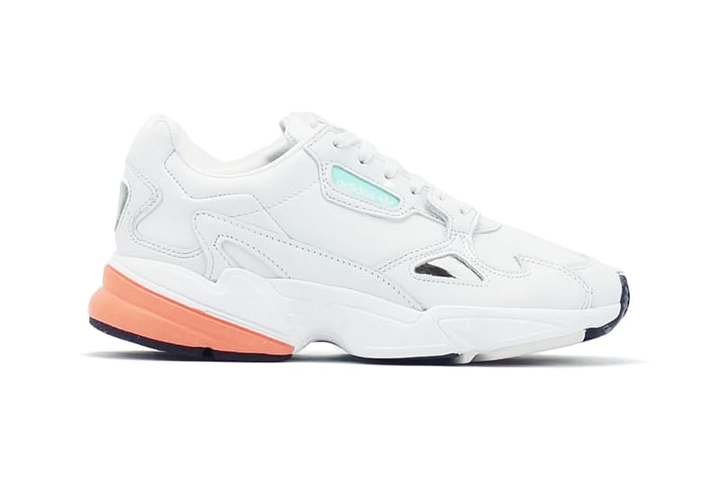 Adidas white clearance falcon sneakers