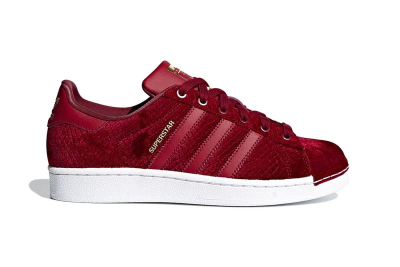 Adidas originals superstar maroon best sale