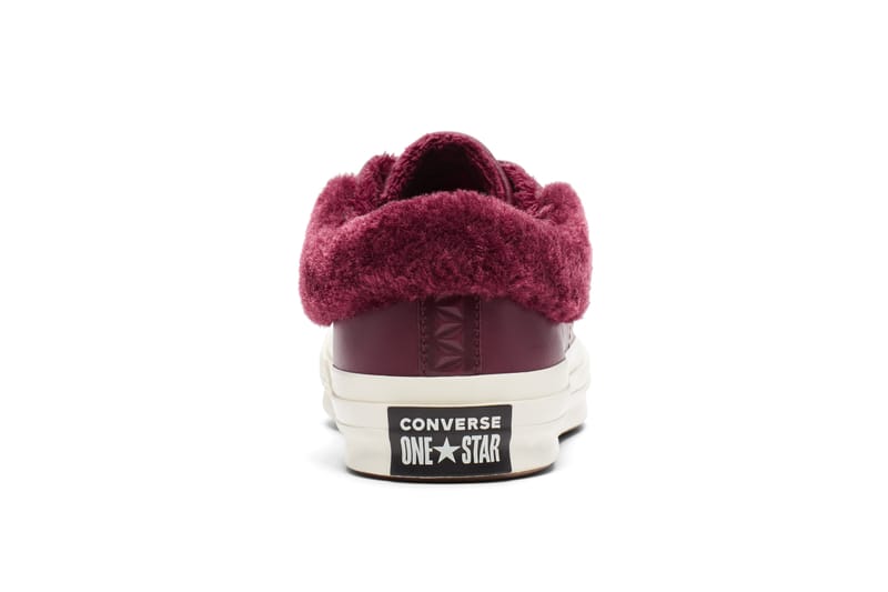 Converse faux hot sale fur lined