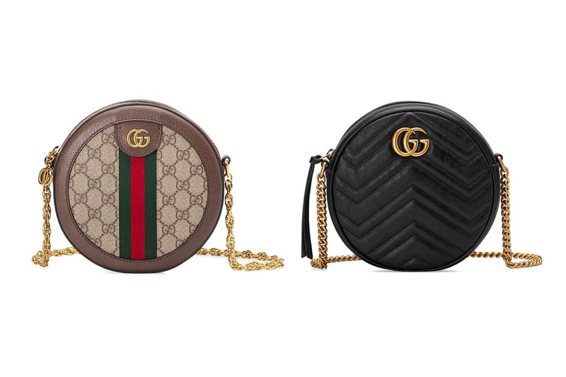 Gucci ophidia mini round hot sale