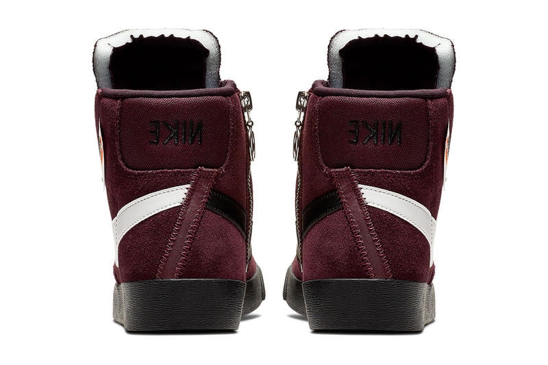 nike blazer mid rebel burgundy