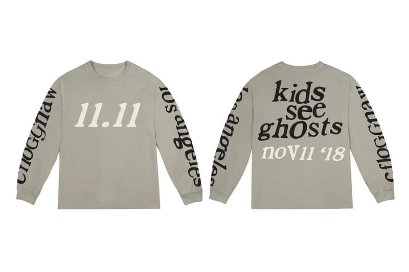 Offers Kids See Ghosts Yeezy T-shirt Camp Flog Gnaw