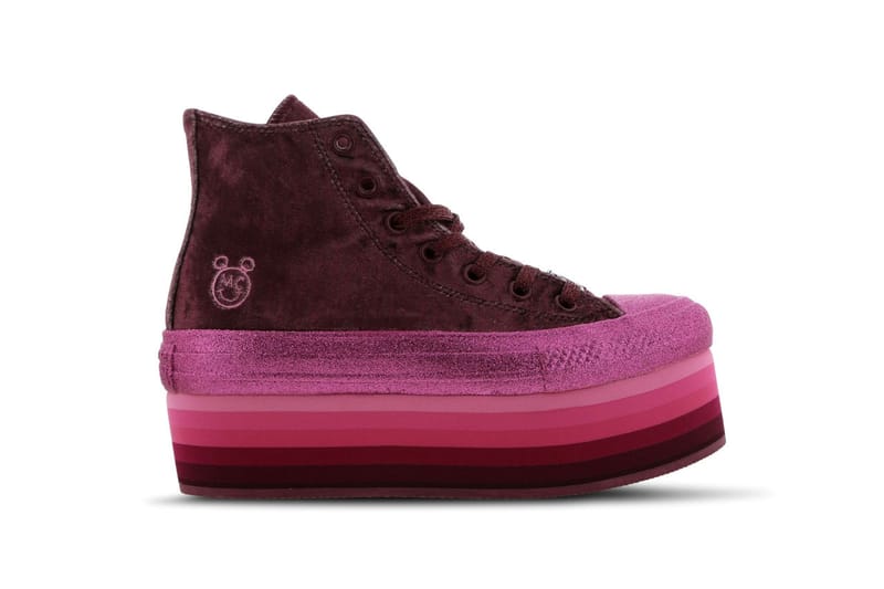 Miley converse hot sale platform