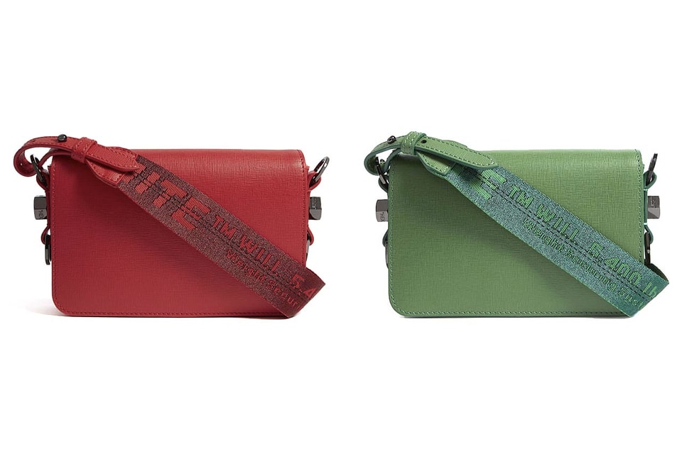 OffWhite™ Drops CrossBody Bag in Red & Green Hypebae