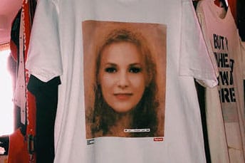 Supreme stormy sale daniels tee