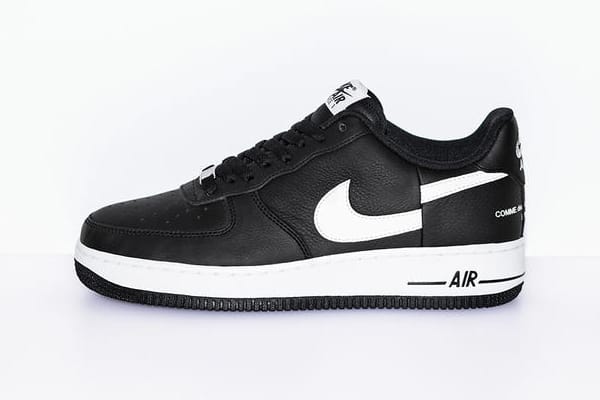 Supreme comme des garcon air best sale force 1