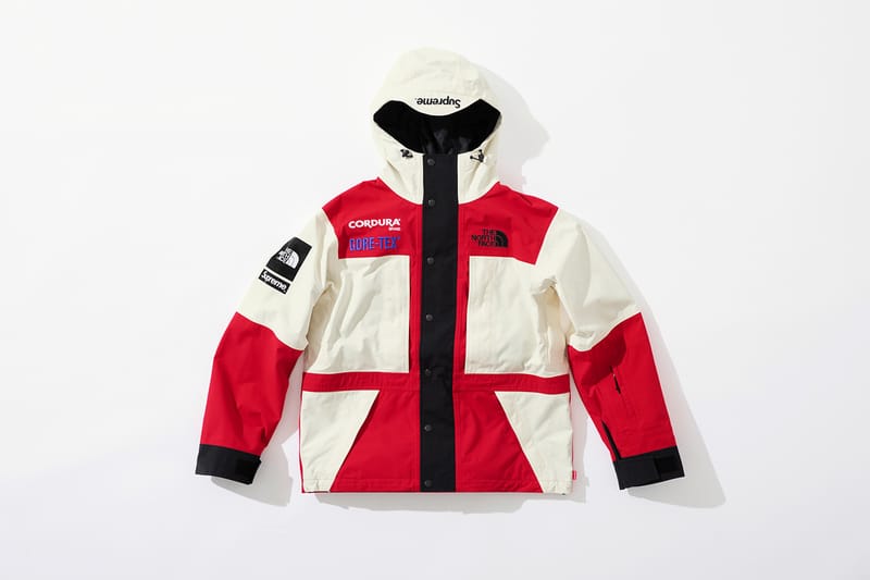 Supreme north face price list deals 2018