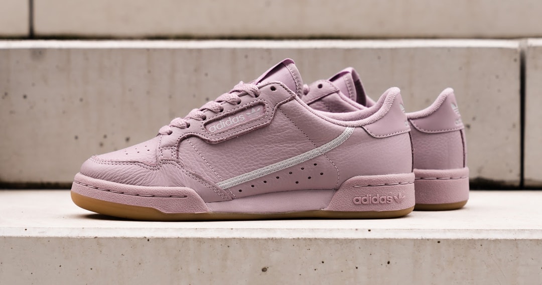 adidas continental 80 rosa