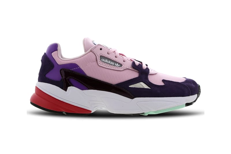 Adidas falcon clearance clear pink