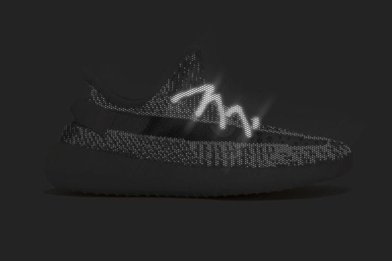 adidas Yeezy Boost 350 V2 Static Reflective Black T (Angel