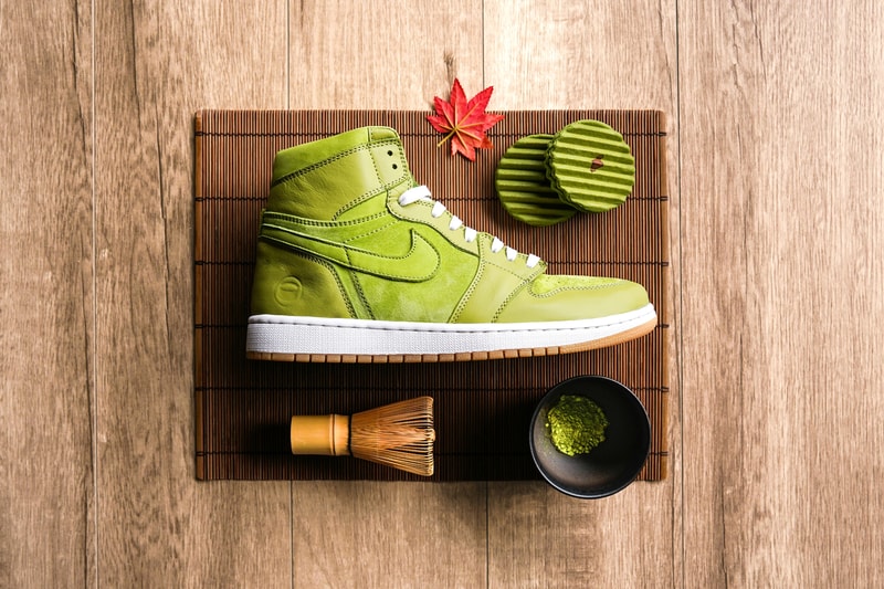 Custom Air Jordan 1 Pays Homage to Matcha Hypebae