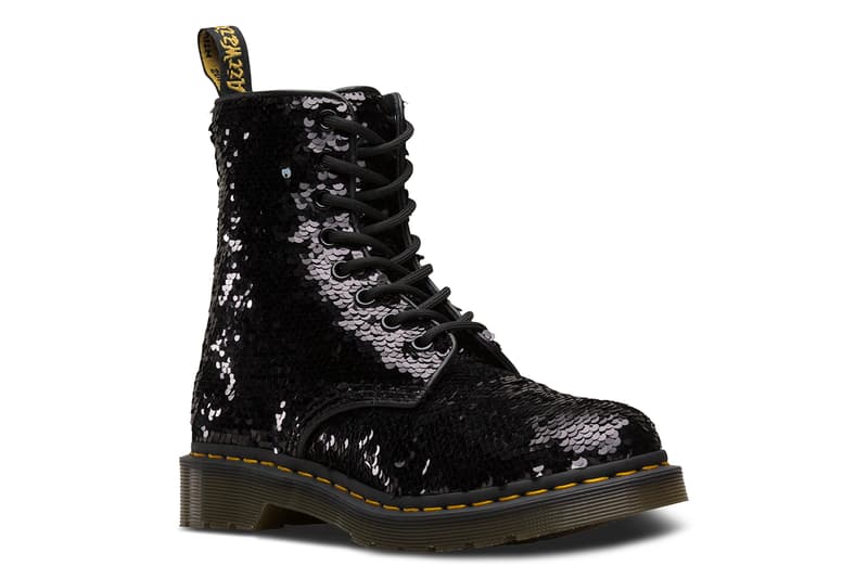 dr martens iridescent boots