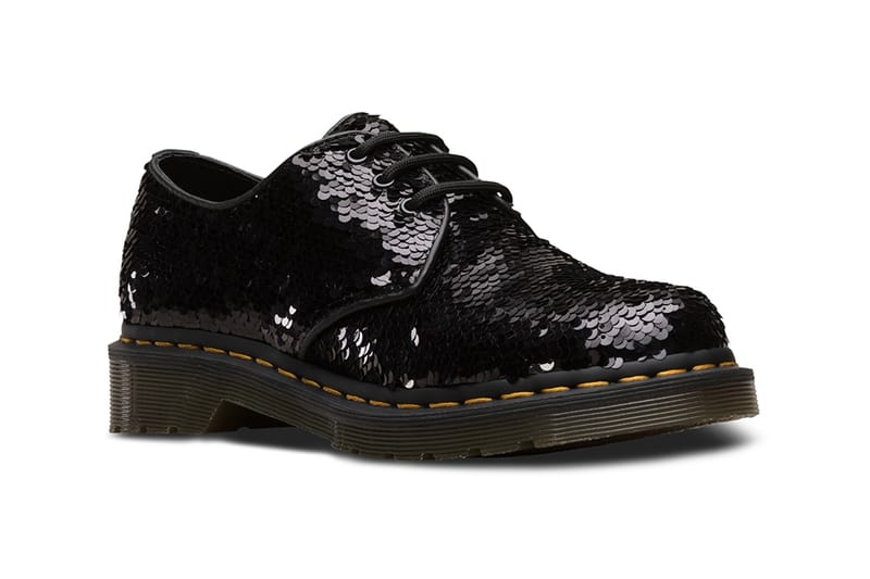 Sequin doc 2024 martens shoes