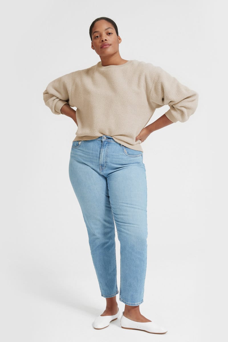 Everlane fleece sweatshirt online