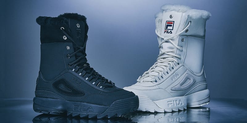 Fila disruptor on sale 2 shearling