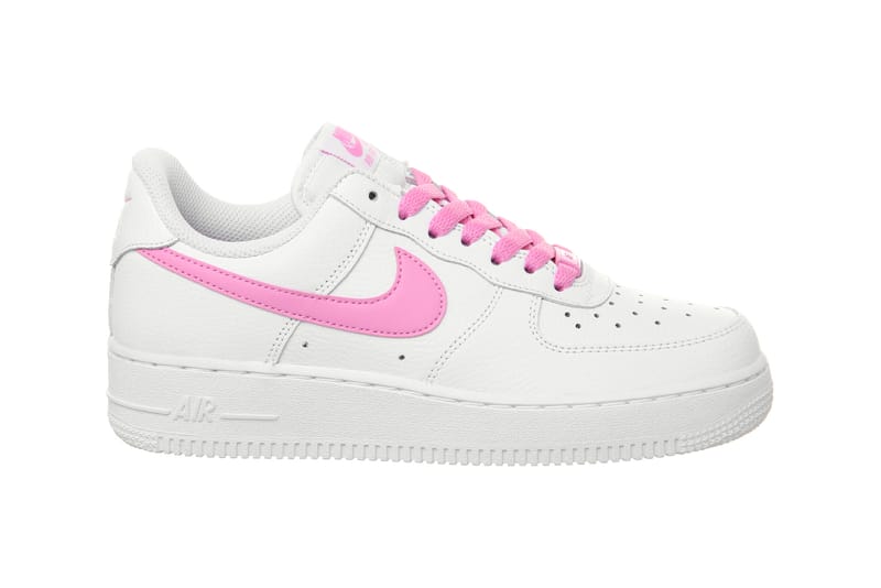 White and hotsell pink nike air