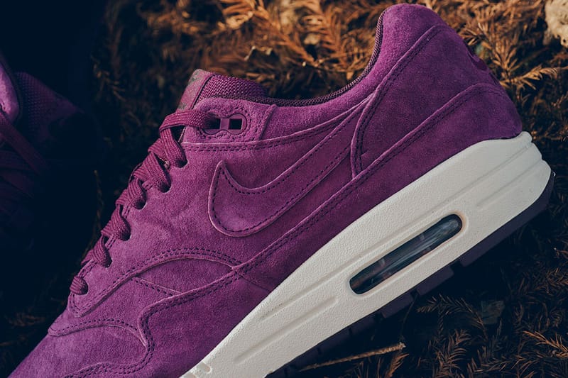 Air max 1 hot sale purple suede