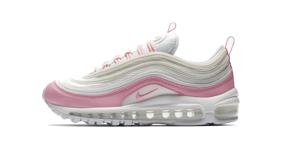 nike air max 97 pink white yellow green candy