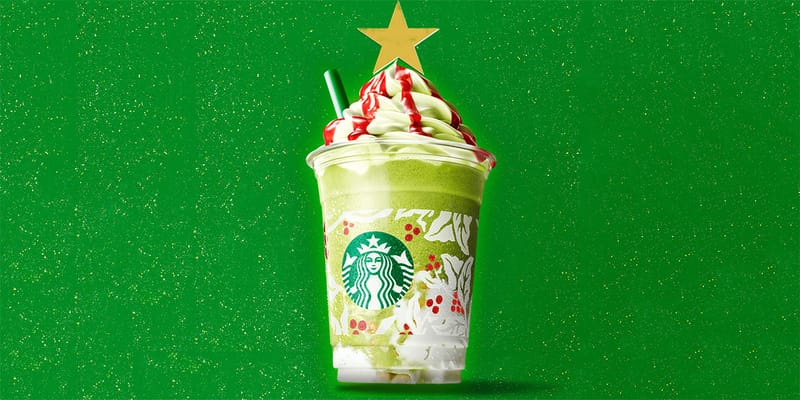 Starbucks Pistachio Christmas Tree Frappuccino | Hypebae