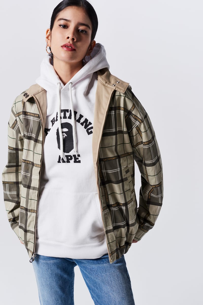 Tan bape online jacket