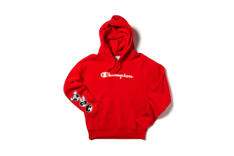 Girls red hot sale champion hoodie