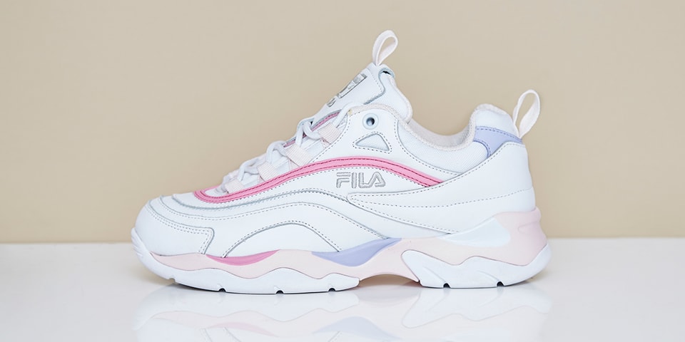 FILA Ray Ice Cream Pack Pastel Pink Lilac Sneakers | Hypebae