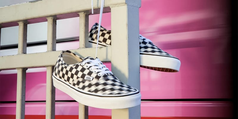 Vans 2025 blurred checkered