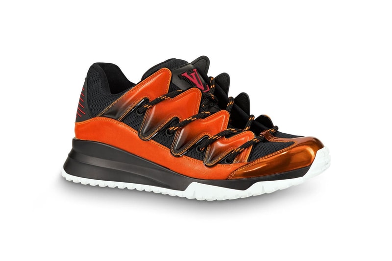 Louis Vuitton's Zig Zag Sneaker in White & Blue Hypebae