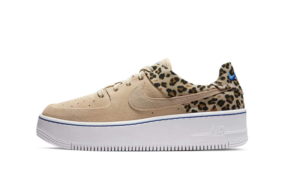 cheetah print air forces