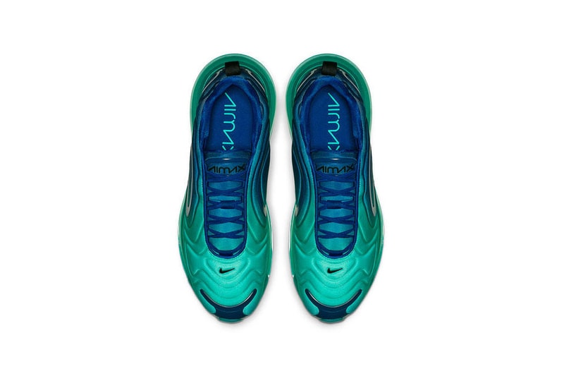 nike 720 noir et vert